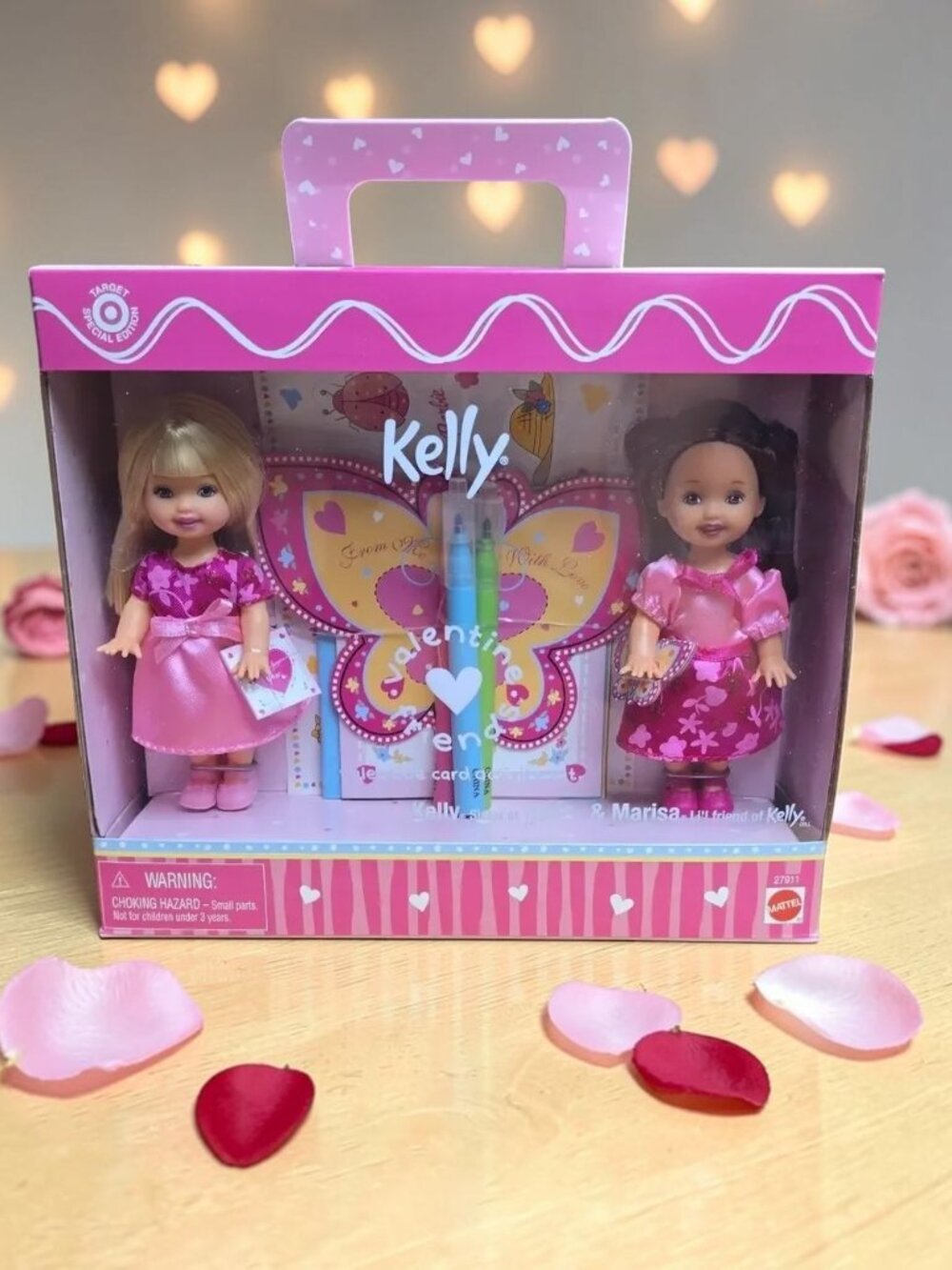 Barbie Kelly Valentine Friends Doll Set 2001